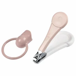 Coupe ongles pour bébé | Rose pâle