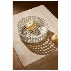 Coupelle à fruit en céramique | Blanc