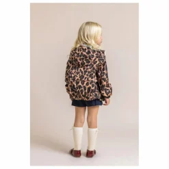 Coupe-Vent Imperméable Bastille Léopard Fibres Recyclées | Marron
