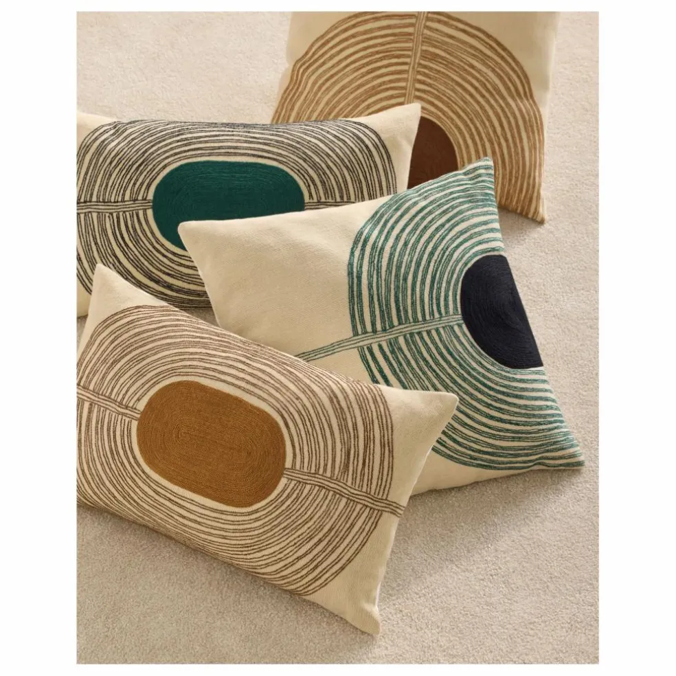 Coussin brodé Mirage | Havane