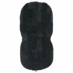 Coussin confort en peau d'agneau | Gris anthracite