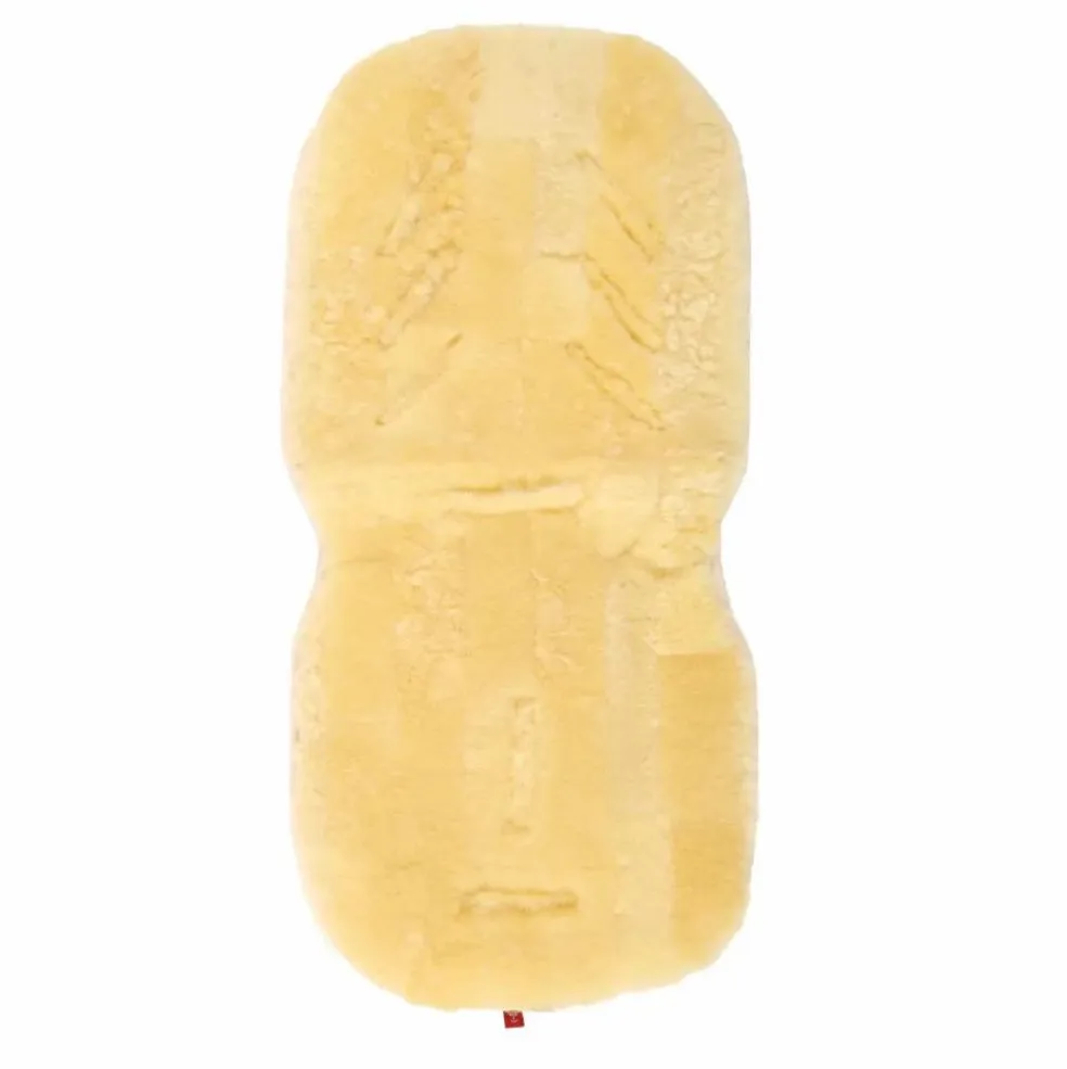 Coussin confort en peau d'agneau | Naturel