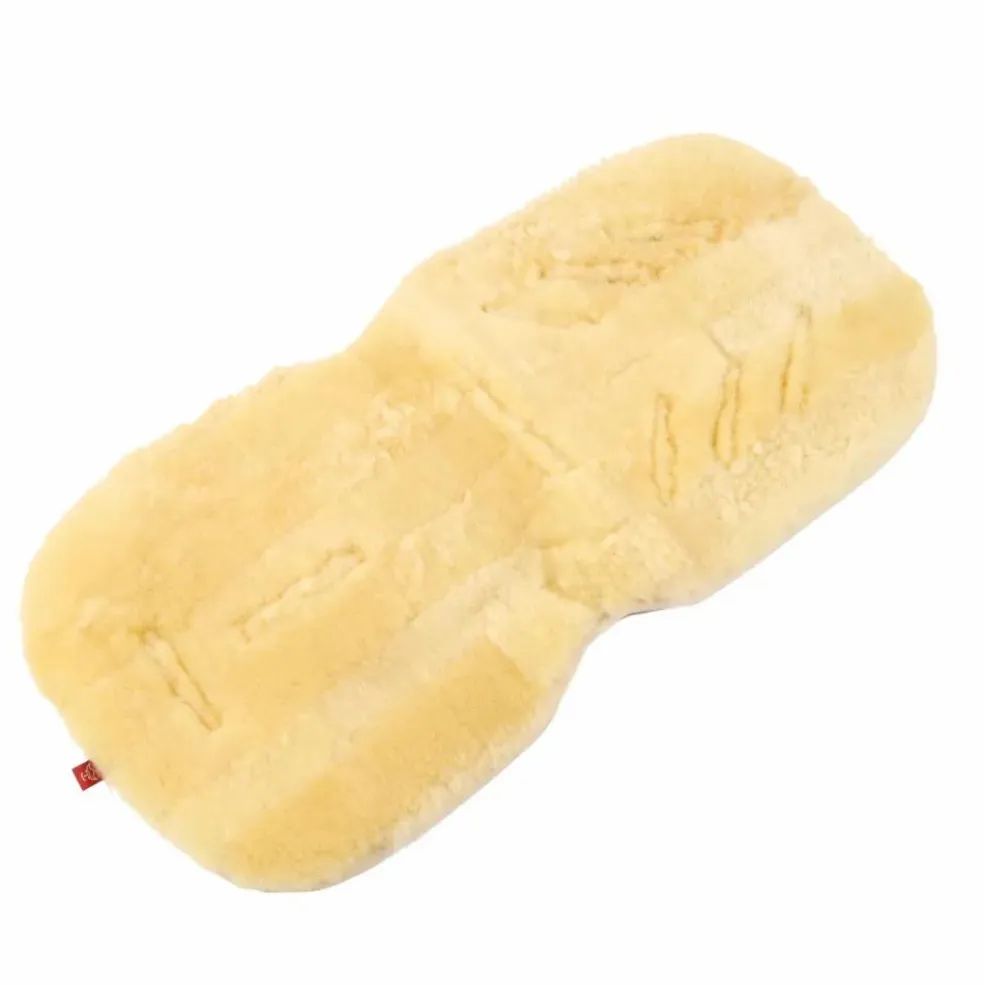 Coussin confort en peau d'agneau | Naturel