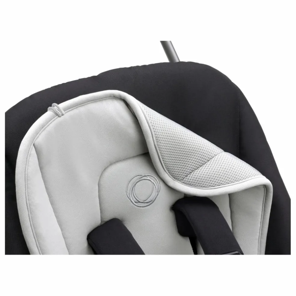 Coussin confort réversible pour poussette | Gris clair