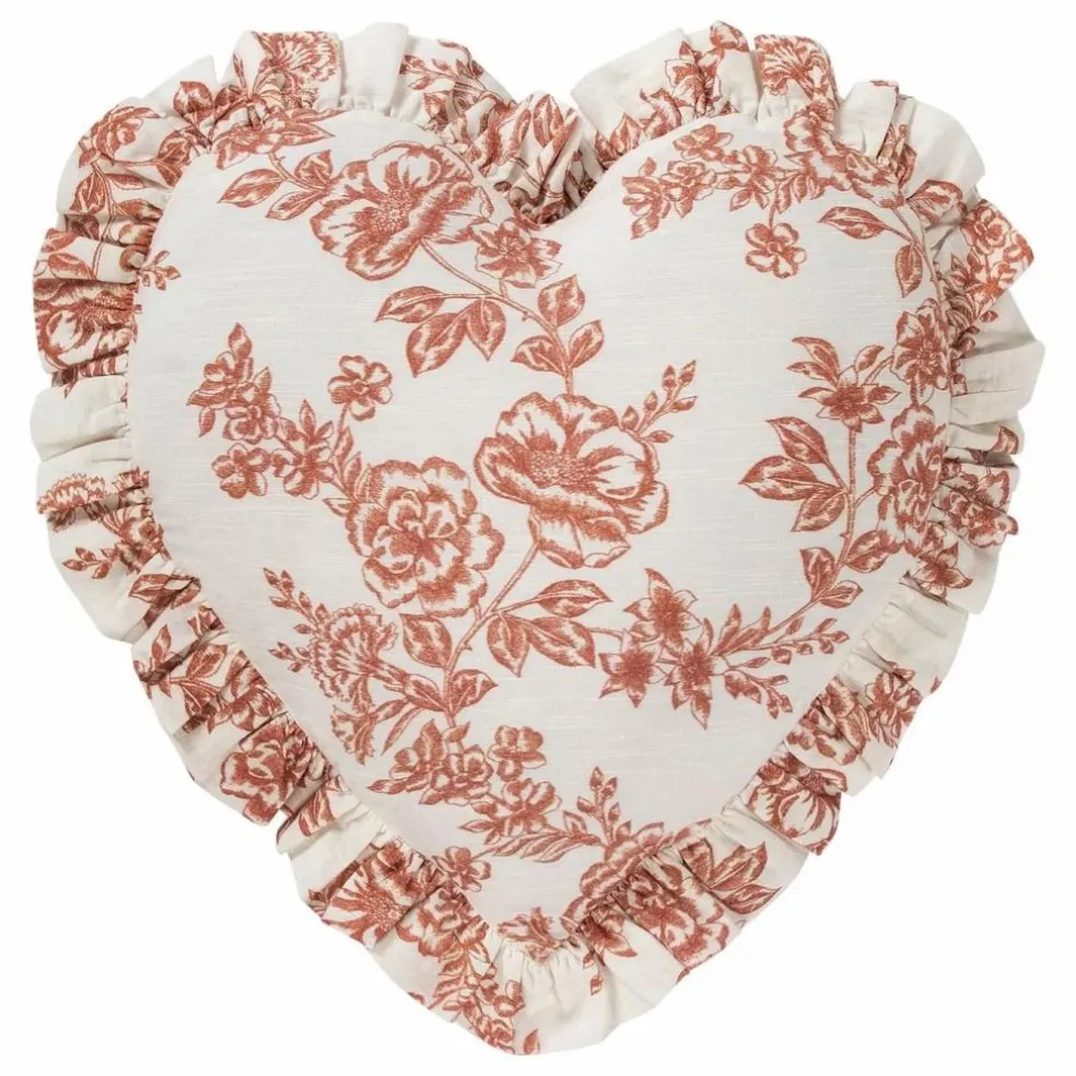 Coussin cœur Whimsical | Rouge