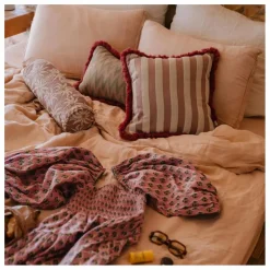 Coussin cylindrique Laura | Rose