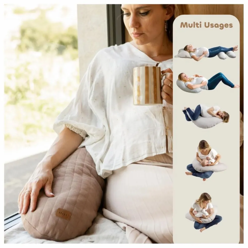 Coussin d'allaitement Big Flopsy | Marron glacé