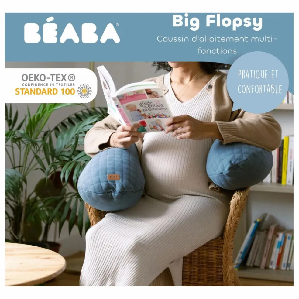Coussin d'allaitement Big Flopsy | Gris