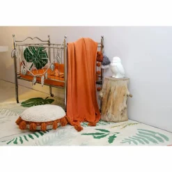 Coussin de sol Circle | Terracotta