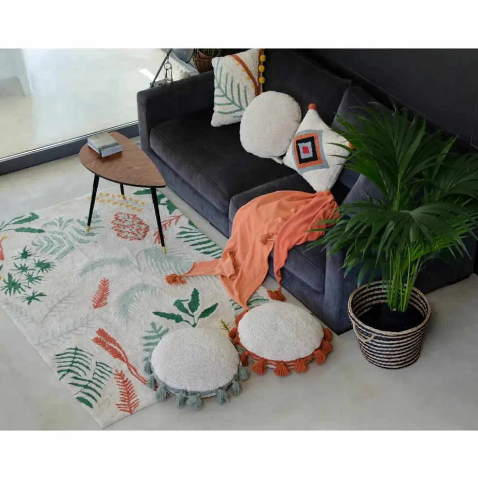 Coussin de sol Circle | Terracotta