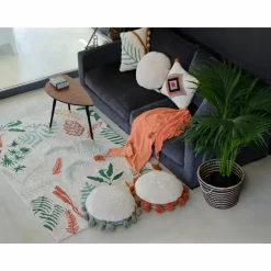 Coussin de sol Circle | Vert