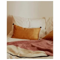 Coussin en soie Séquence | Fauve