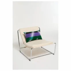 Coussin en velours de coton Mystique | Violet