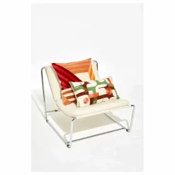 Coussin en velours Shibuya | Corail