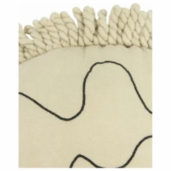 Coussin Enzo le Hérisson - Lin Français | Sauge