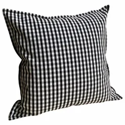 Coussin Havana Vichy | Noir