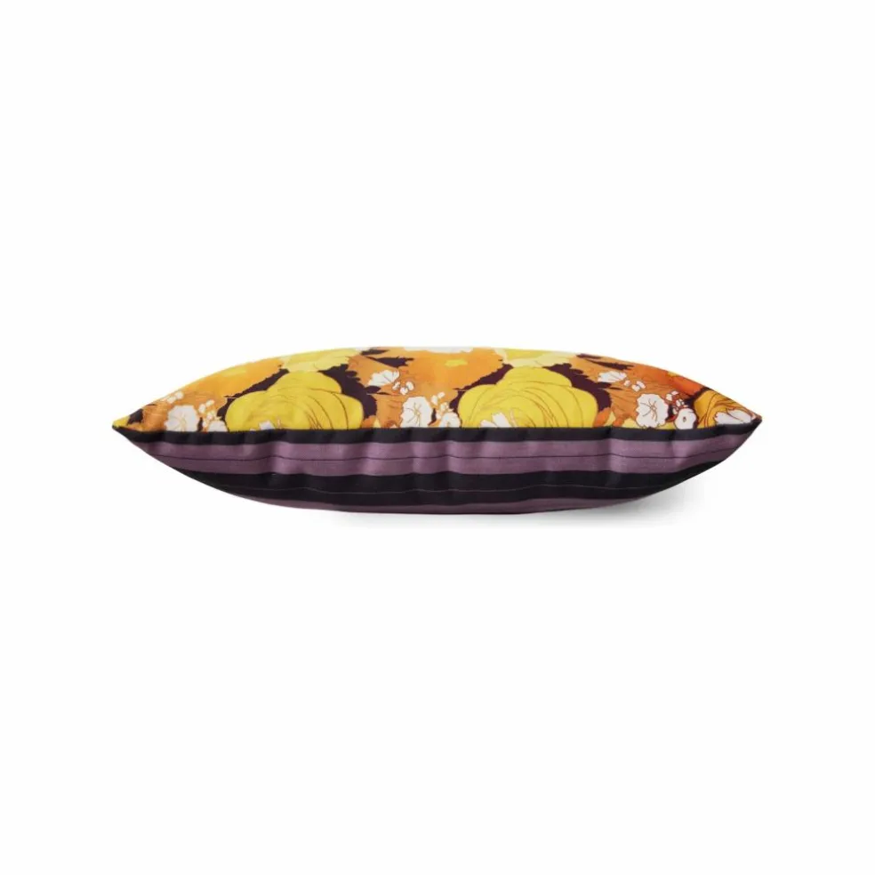 Coussin imprimé Bloom | Jaune