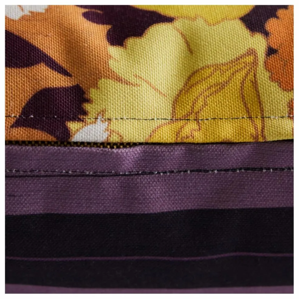 Coussin imprimé Bloom | Jaune