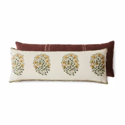 Coussin imprimé Farmhouse | Crème