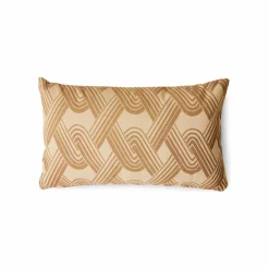 Coussin imprimé Heyday | Jaune