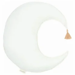 Coussin Lune - Lin Français | Ecru