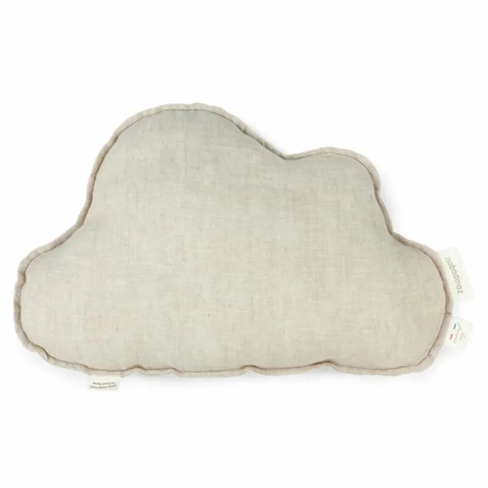Coussin nuage - Lin Français | Grège