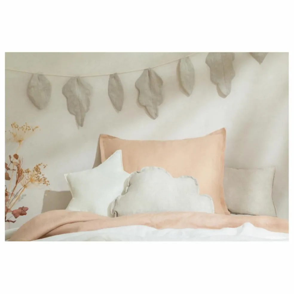 Coussin nuage - Lin Français | Grège