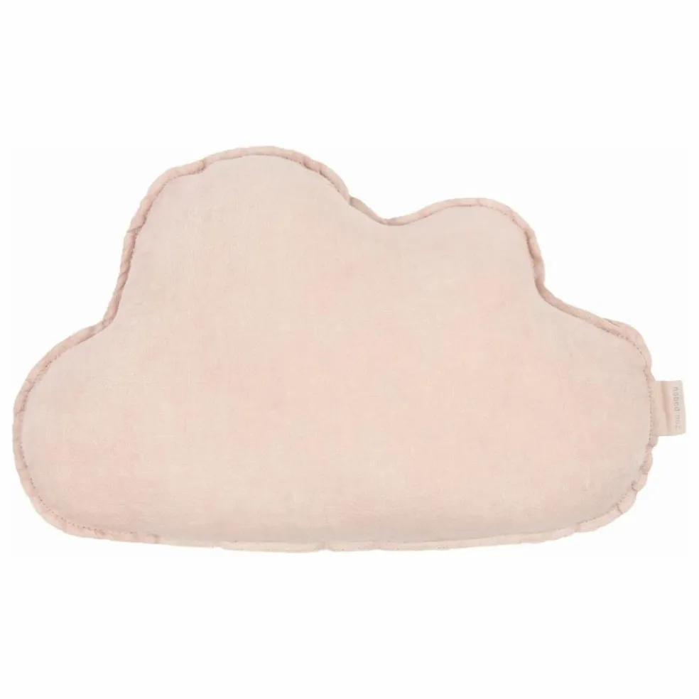 Coussin Nuage - Lin Français | Rose pâle