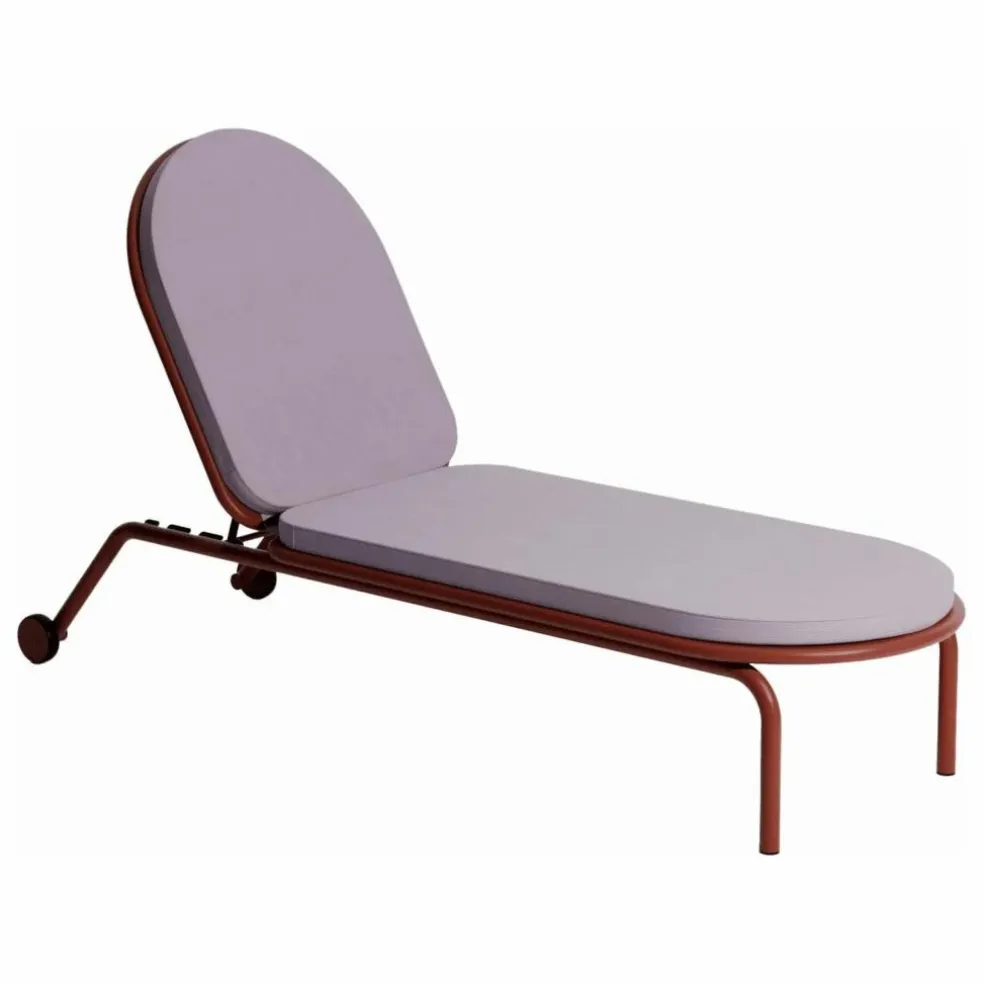 Coussin pour bain de soleil Week-end | Violet