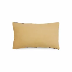 Coussin rayé en velours | Rose