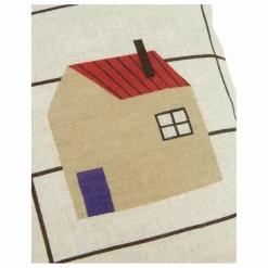 Coussin rectangulaire Maison Vibes - Lin Français | Ecru