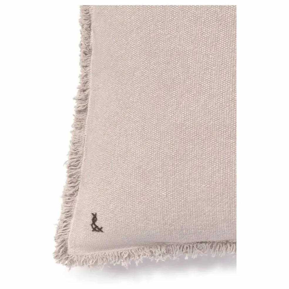 Coussin rectangulaire Stonewashed | Gris perle