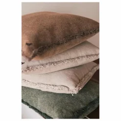 Coussin rectangulaire Stonewashed | Vert foncé