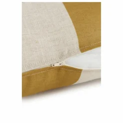 Coussin Stanley Tiles | Jaune moutarde