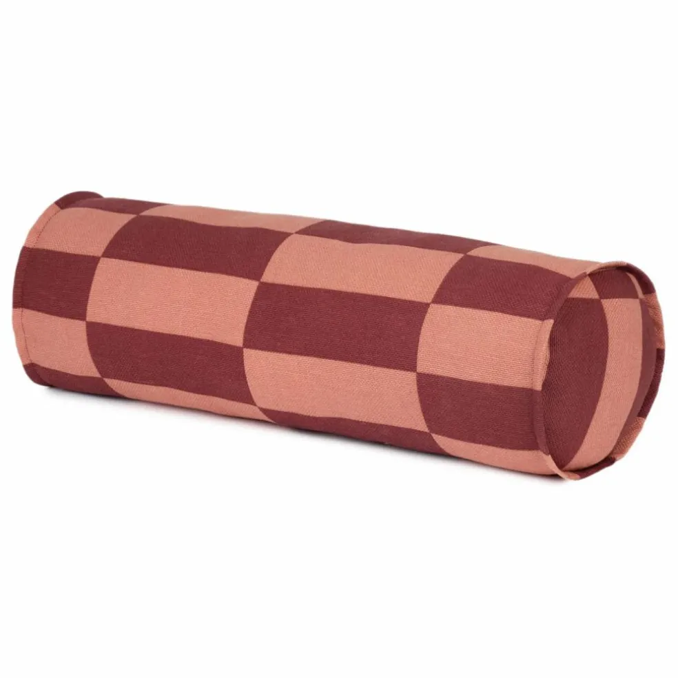 Coussin traversin Vibes Tiles | Rouge