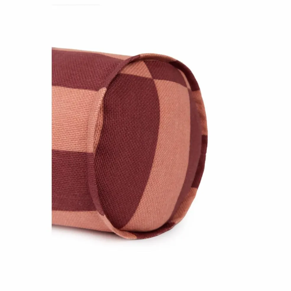 Coussin traversin Vibes Tiles | Rouge