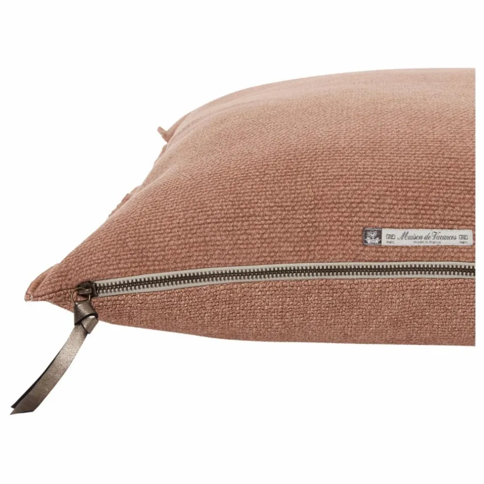 Coussin Vice Versa en toile Formentera | Argile