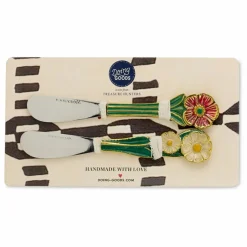 Couteaux à beurre Posy - Set de 2 | Vert