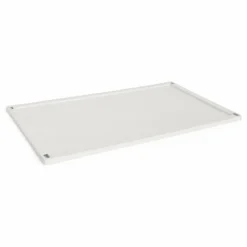 Couvercle rectangulaire pour cagette pliable Crate | Blanc