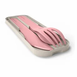 Couverts biodégradables MB Pocket Color | Rose