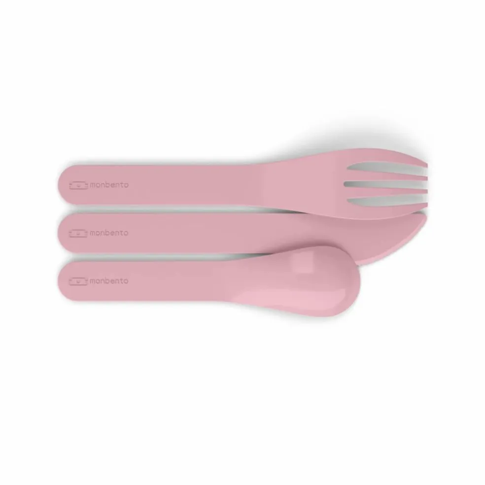 Couverts biodégradables MB Pocket Color | Rose