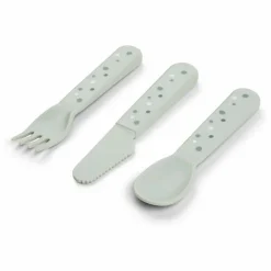 Couverts Happy Dots - Set de 3 | Sauge