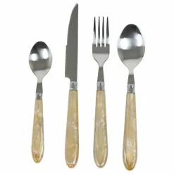Couverts nacrés Lykke - Set de 24 pièces | Nacre