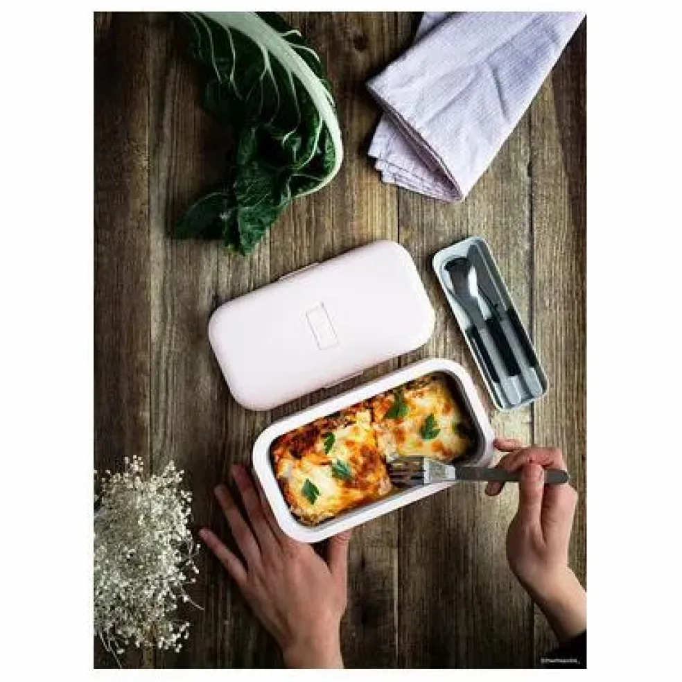 Couverts nomades en inox MB Slim Box | Noir
