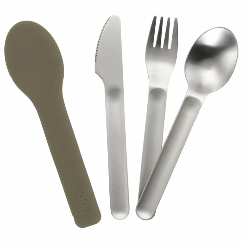 Couverts pour enfant - Set de 3 | Vert
