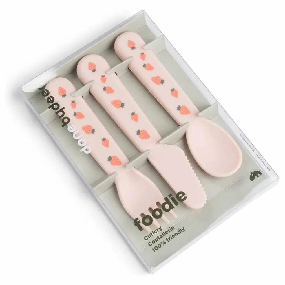 Couverts Tiny Farm - Set de 3 | Rose pâle