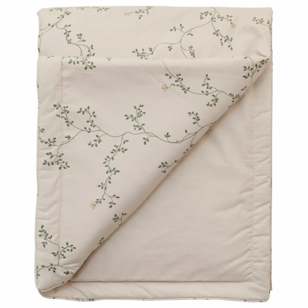 Couverture Botany en percale de coton | Vert