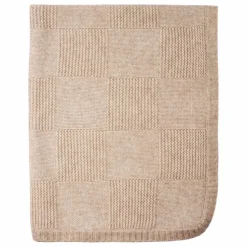 Couverture Cachemire | Beige chiné