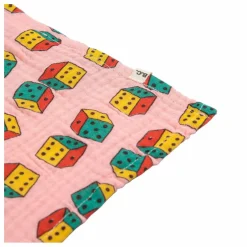 Couverture Dés Gaze de Coton Bio | Rose