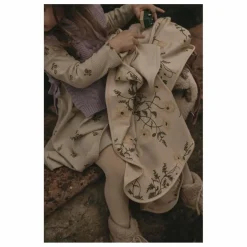 Couverture en jersey Flos Beige | Beige